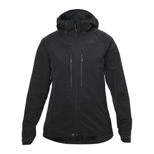 Tierra Ace Hood Jacket W - Black - Naiset - L - Partioaitta