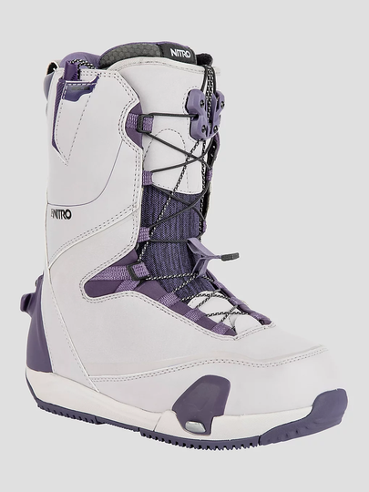 Nitro Cave TLS Step On 2023 Snowboard Boots violet