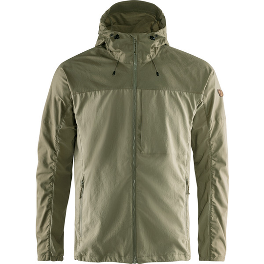Fjällräven Abisko Midsummer Jacket M - Savanna-light Olive - Miehet - L - Partioaitta