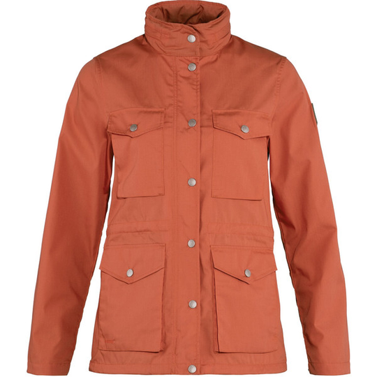 Fjällräven Räven Lite Jacket W - Rowan Red - Naiset - M - Partioaitta