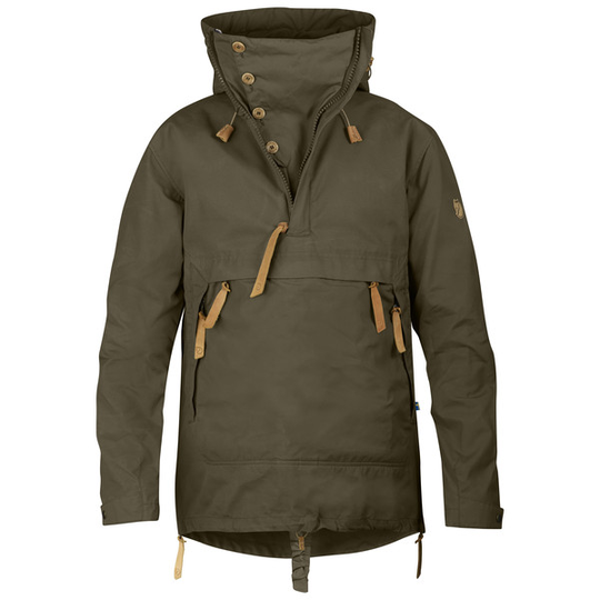 Fjällräven Anorak No. 8 M - Dark Olive - Miehet - L - Partioaitta