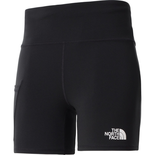 The North Face W Movmynt 5-inch Tight Short - Tnf Black - Naiset - S - Partioaitta