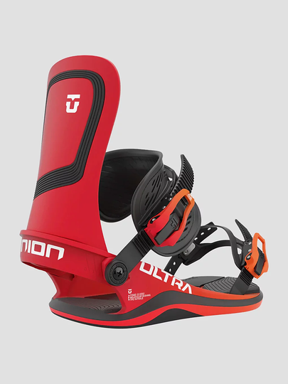 UNION Ultra 2023 Snowboard Bindings punainen