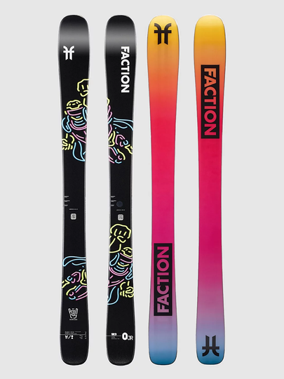 Faction Prodigy 0 Jr 78mm 113 2023 Skis musta