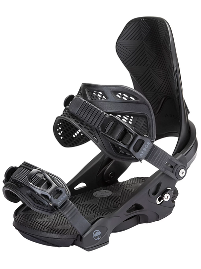 Arbor Sequoia 2023 Snowboard Bindings musta