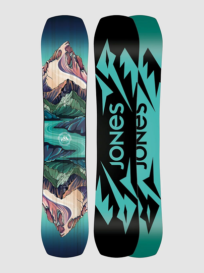 Jones Snowboards Twin Sister 152 2023 Snowboard kuviotu