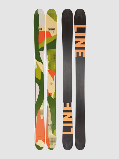 Line Outline 117mm 186 2023 Skis kuviotu