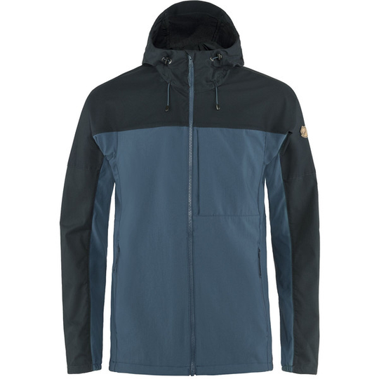 Fjällräven Abisko Midsummer Jacket M - Indigo Blue-dark Navy - Miehet - L - Partioaitta