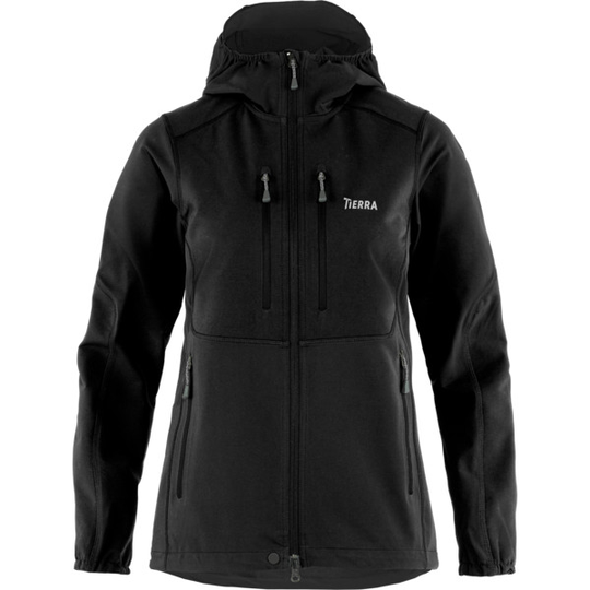 Tierra Ace Hood Jacket Gen.2 W - Black - Naiset - L - Partioaitta