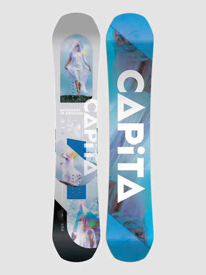 CAPiTA Defenders Of Awesome 157W 2023 Snowboard valkoinen