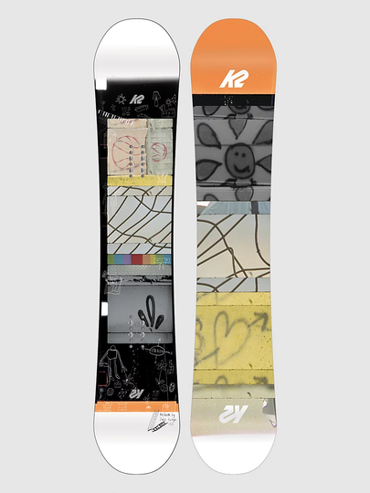 K2 Medium 155 2023 Snowboard valkoinen