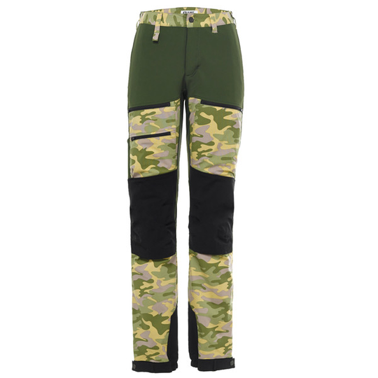 Is Not Enough Athena Trekking Pro Pants - Avocado Camo - Naiset - S - Partioaitta