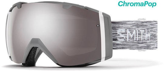 Smith I/O Cloudgrey Sun Platinum Mirror