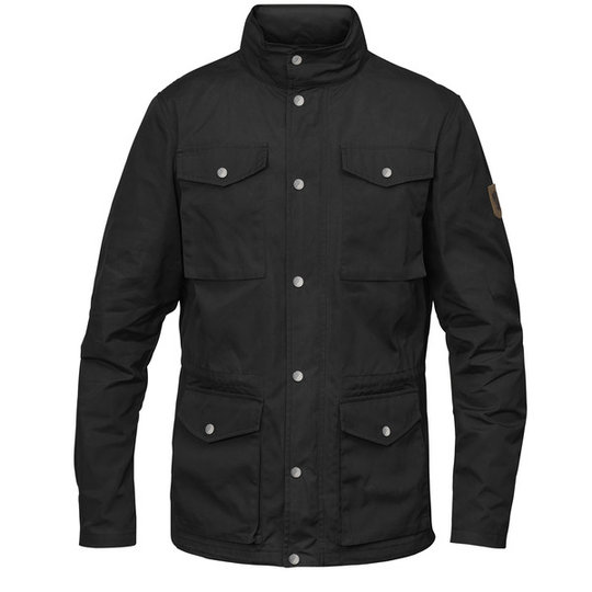 Fjällräven Räven Jacket M - Black - Miehet - S - Partioaitta