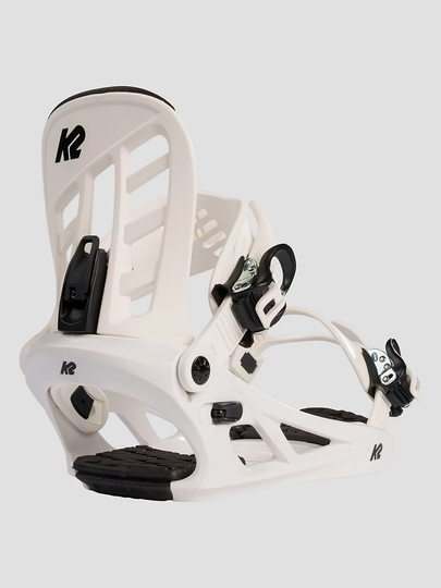 K2 You+h 2023 Snowboard Bindings valkoinen