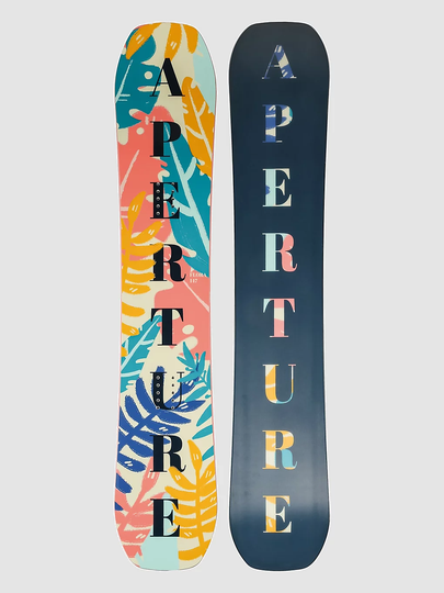 Aperture Flora 152 2023 Snowboard valkoinen