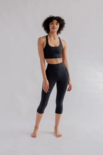 Compressive Capri-housut - Kierrätetystä polyesteristä