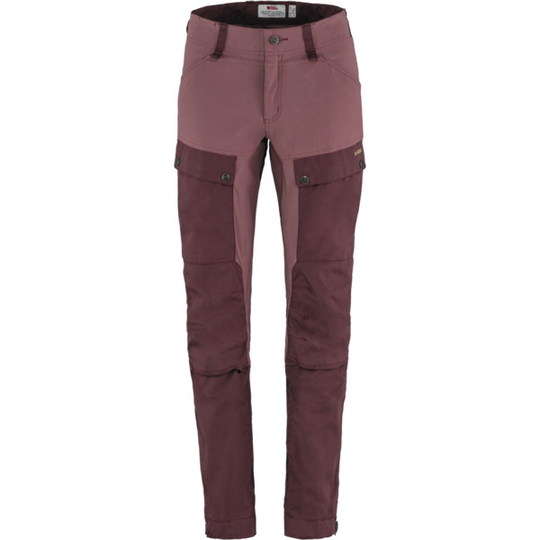 Fjällräven Keb Trousers W Short - Port-mesa Purple - Naiset - 42 - Partioaitta