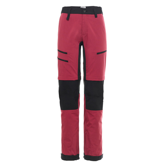 Is Not Enough Arete Zipoff Pants - Red Bud - Naiset - XS - Partioaitta