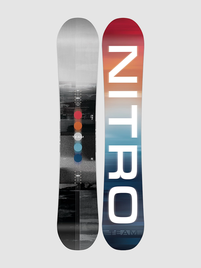 Nitro Team 152 2023 Snowboard harmaa
