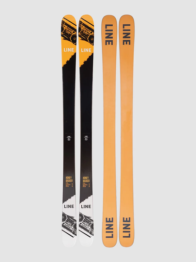 Line Honey Badger 92mm 166 2023 Skis musta