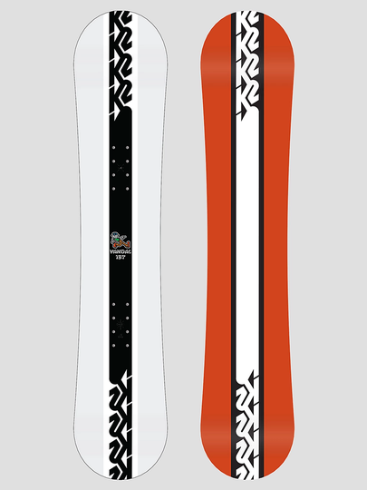 K2 Vandal 148W 2023 Snowboard valkoinen