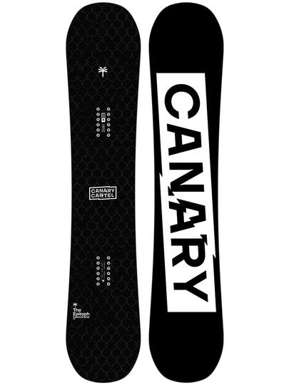 Canary Cartel Epitaph 155 2023 Snowboard musta