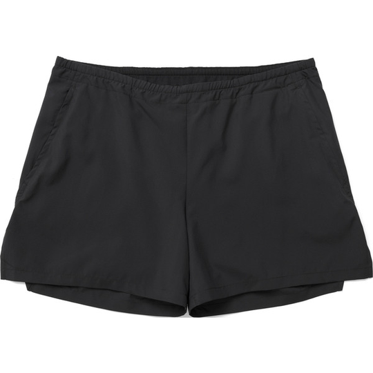 Houdini W' S Pace Wind Shorts - True Black - Naiset - M - Partioaitta