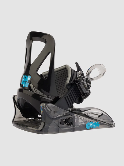 Burton Mini Grom 2023 Snowboard Bindings musta