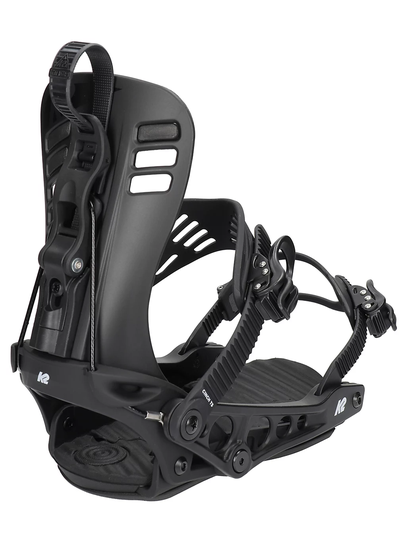 K2 Cinch TS 2023 Snowboard Bindings musta