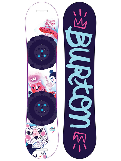 Burton Chicklet 120 Snowboard kuviotu
