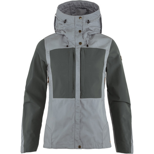 Fjällräven Keb Jacket W - Flint Grey-basalt - Naiset - L - Partioaitta