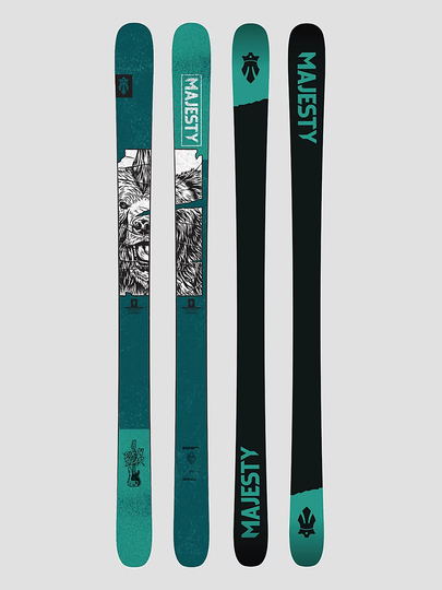 Majesty Dirty Bear Pro 90mm 181 2023 Skis sininen