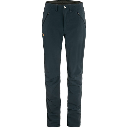 Fjällräven Abisko Trail Stretch Trousers W - Dark Navy - Naiset - 34/L - Partioaitta