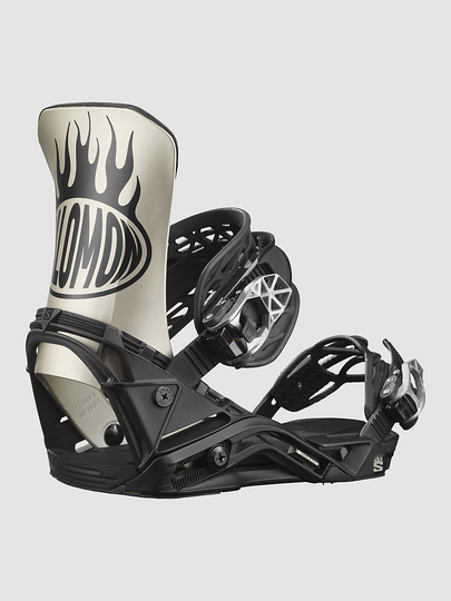 Salomon District Pro Team 2023 Snowboard Bindings keltainen