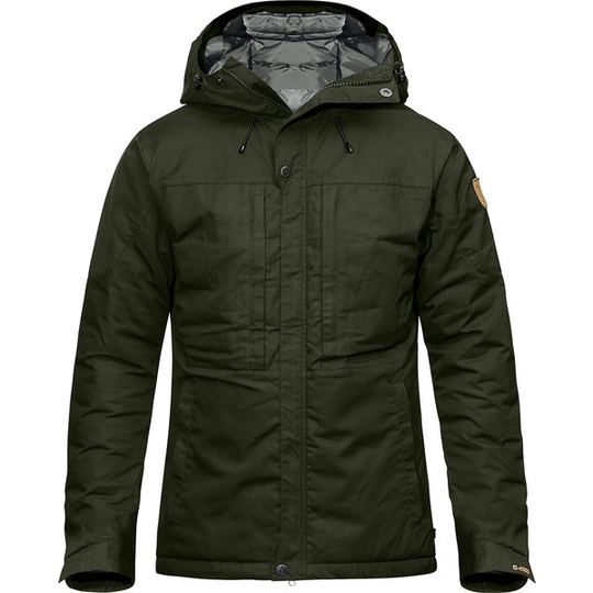 Fjällräven Skogsö Padded Jacket M - Deep Forest - Miehet - L - Partioaitta