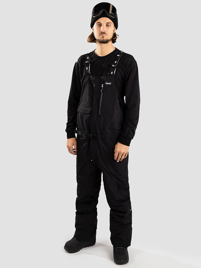 Planks High Rider Bib Pants musta