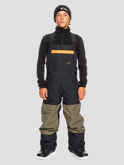 Quiksilver Mash Up Bib Pants musta