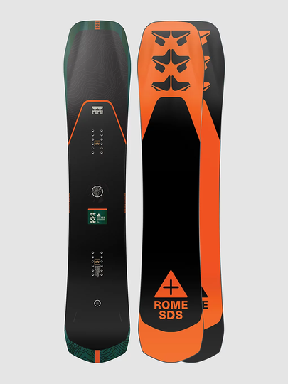 Rome Ravine Select 162 2023 Snowboard kuviotu