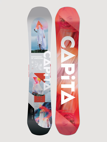 CAPiTA Defenders Of Awesome 152 2023 Snowboard valkoinen
