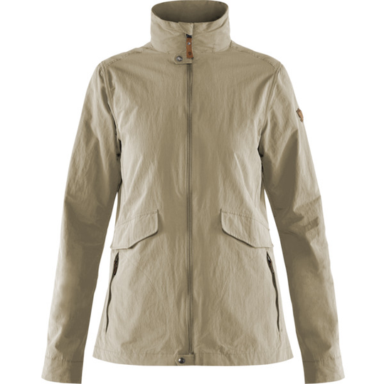 Fjällräven Travellers Mt Jacket W - Light Beige - Naiset - L - Partioaitta