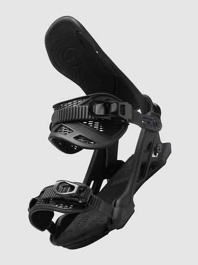 Arbor Cypress 2023 Snowboard Bindings musta