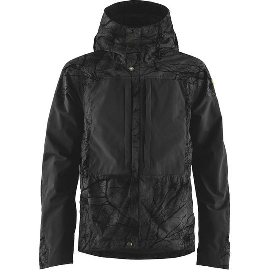 Fjällräven Keb Jacket M - Black Camo-black - Miehet - L - Partioaitta