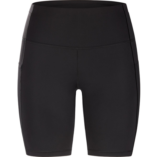 Arc'teryx Essent High-rise Short 8 In Women' S - Black - Naiset - 10 - Partioaitta