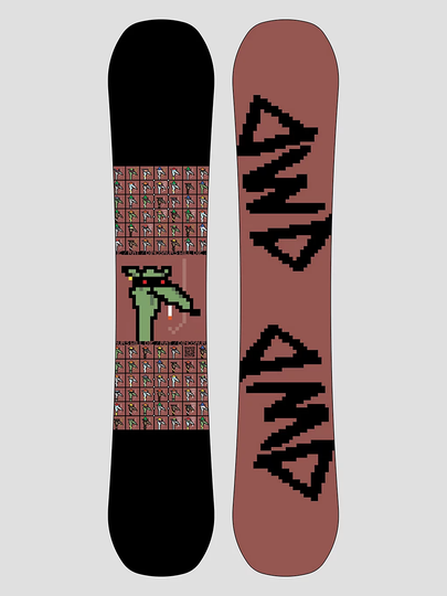 Dinosaurs Will Die Rat 151 Snowboard kuviotu