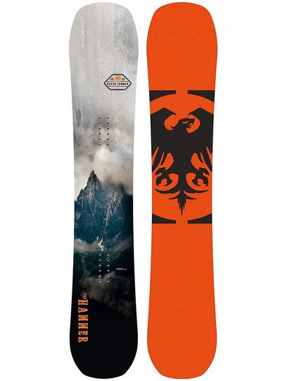 Never Summer Hammer 161W Snowboard harmaa