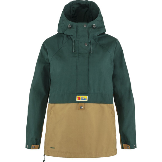 Fjällräven Vardag Anorak W - Arctic Green-buckwheat Brown - Naiset - L - Partioaitta