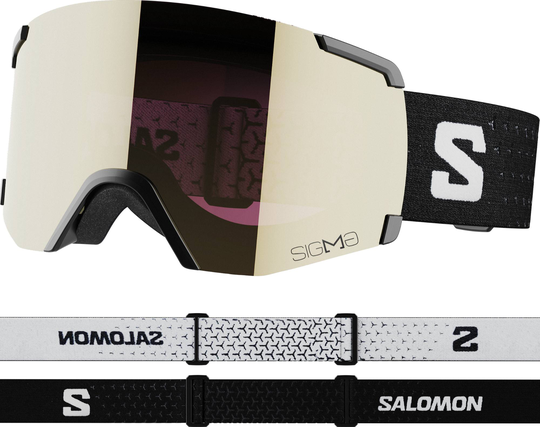 Salomon S/View Sigma Black/black Gold 22/23