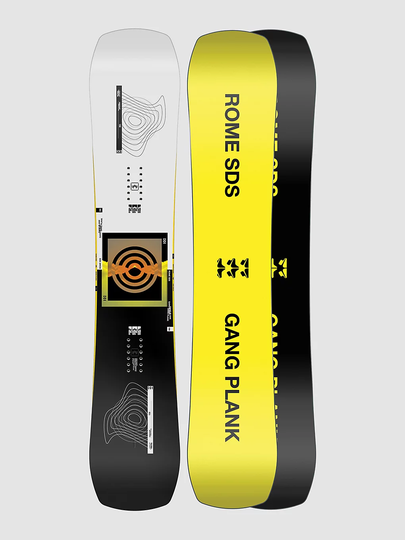 Rome Gang Plank 156 2023 Snowboard kuviotu