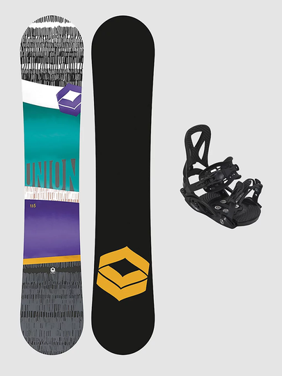 FTWO Union 110 + Eco Pure S Snowboard Set kuviotu